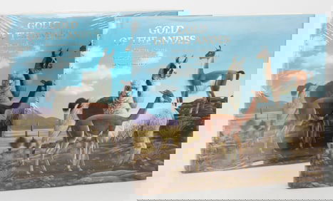 Gold of the Andes: The Llamas, Alpacas, Vicunas and Guanacos of South America, Two-Volume Set, 1994.