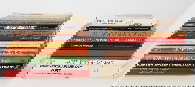 Pre-Colombian and South American Reference Book Lot