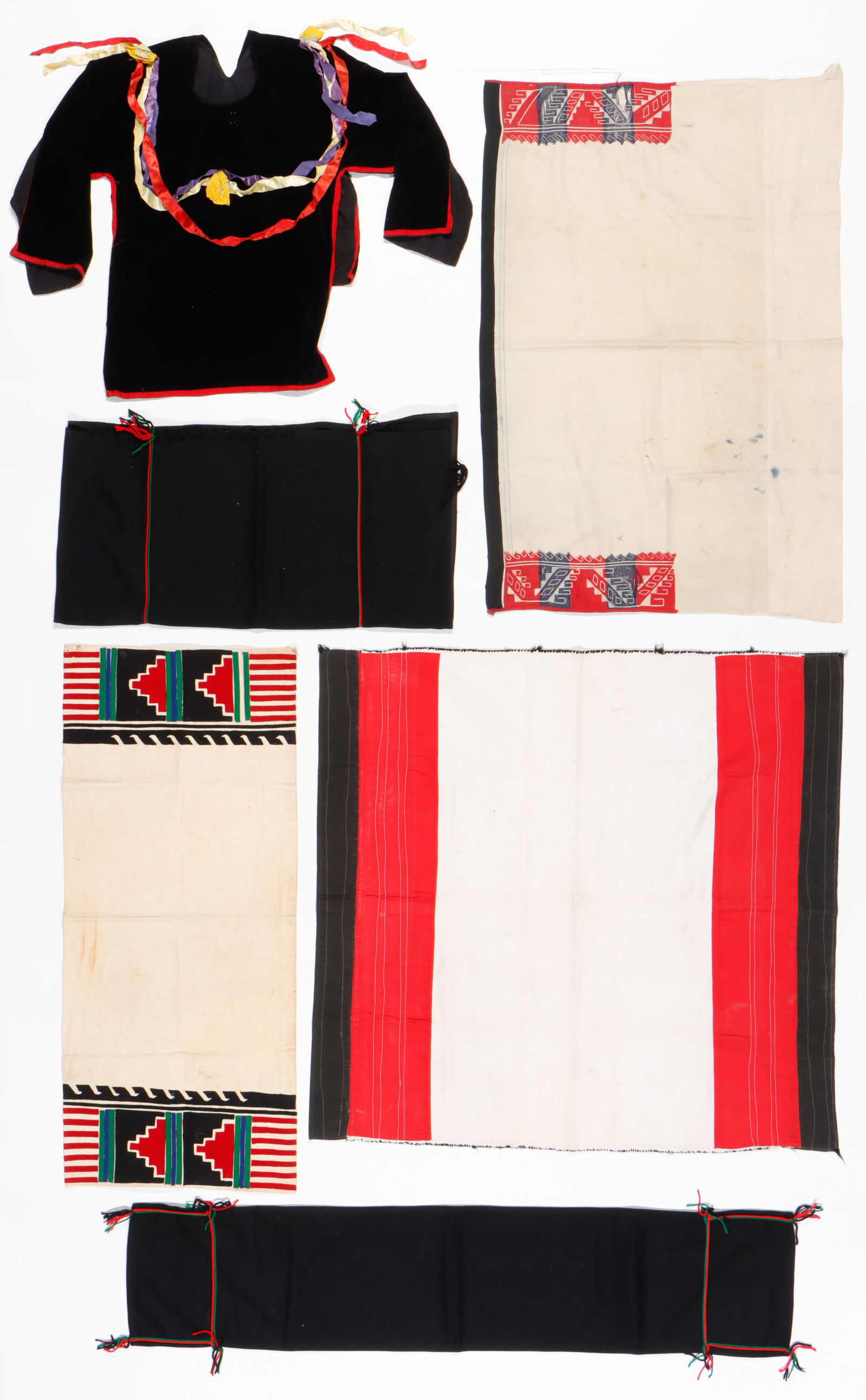 Pueblo Dance Wear Collector's Lot of Six Pieces (1 of 4)