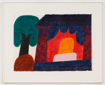 Carol Summers (American, b. 1925) "Shrines", 1981