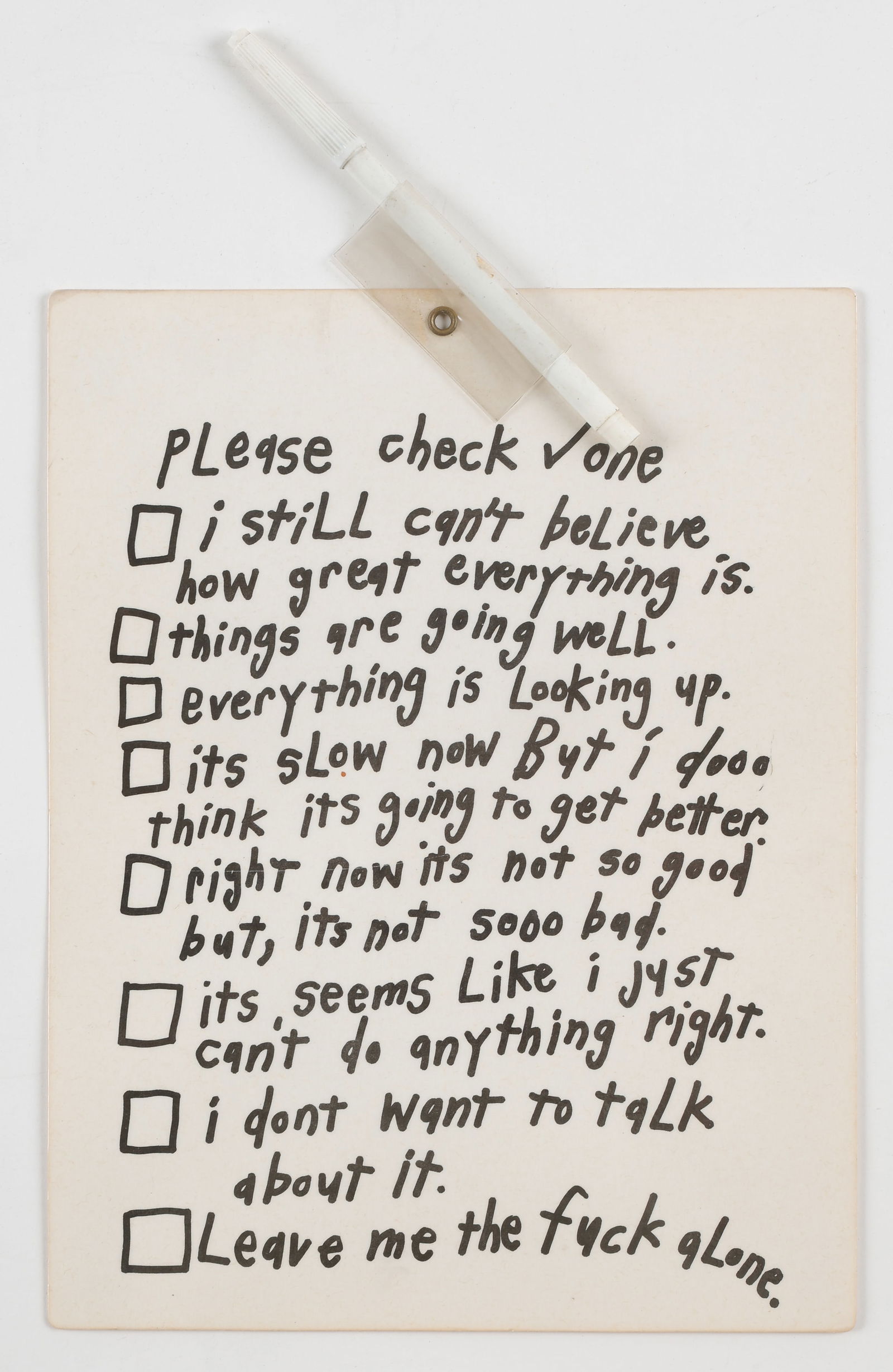 Cary S. "Candyass" Leibowitz (American, b.1963) (1 of 2)