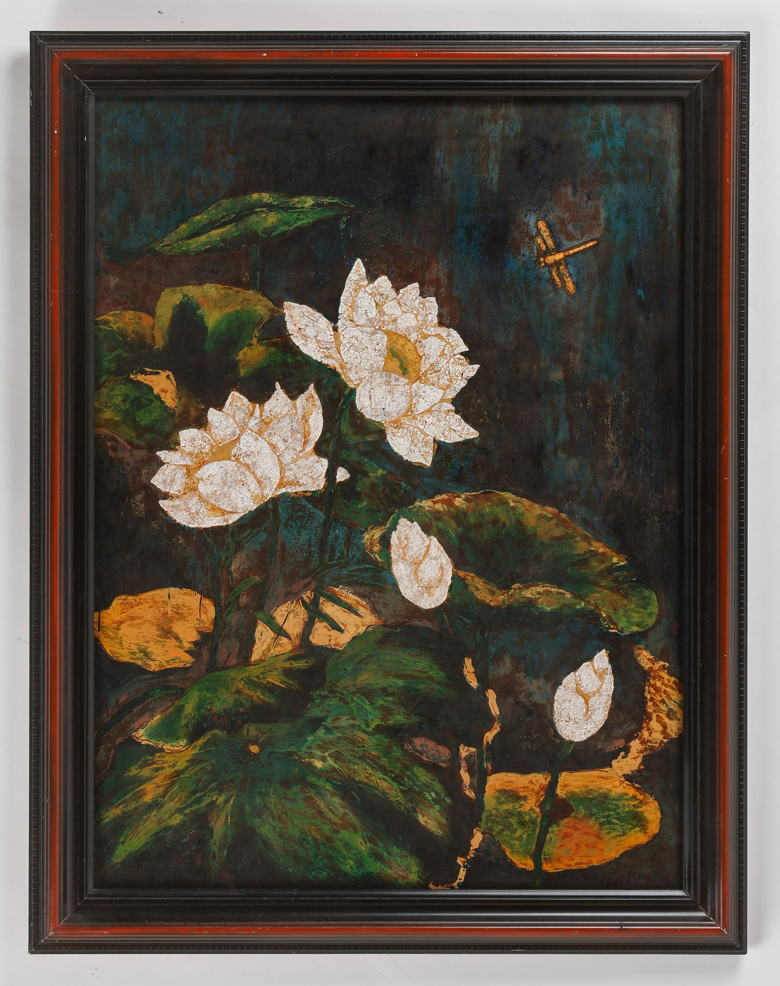 Van Guan (Vietnamese) "Hoa Sen" (Lotus Flowers) (1 of 4)