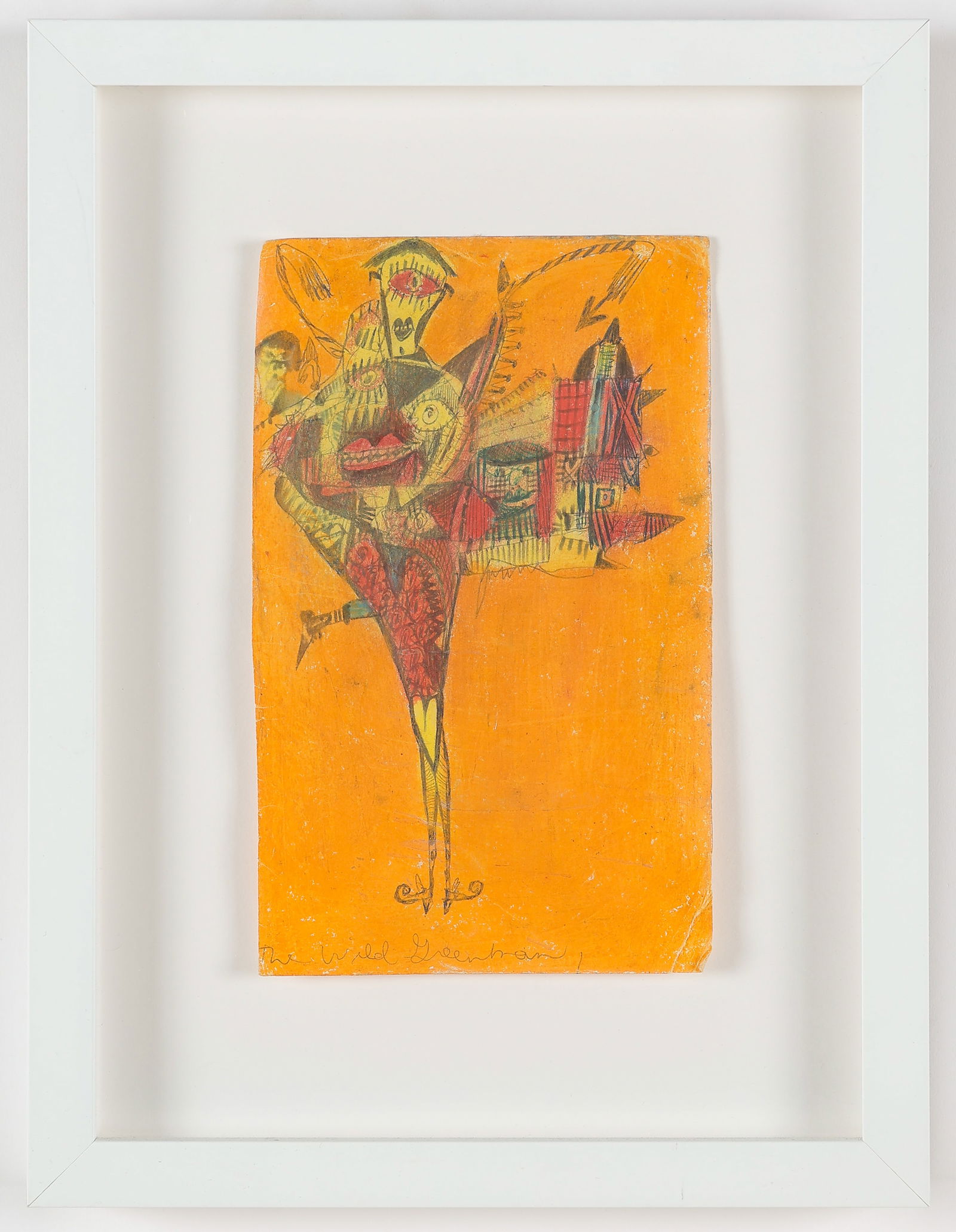 Anne Marie Grgich (American, b. 1961) "Wild Green Man," 1985 (1 of 3)