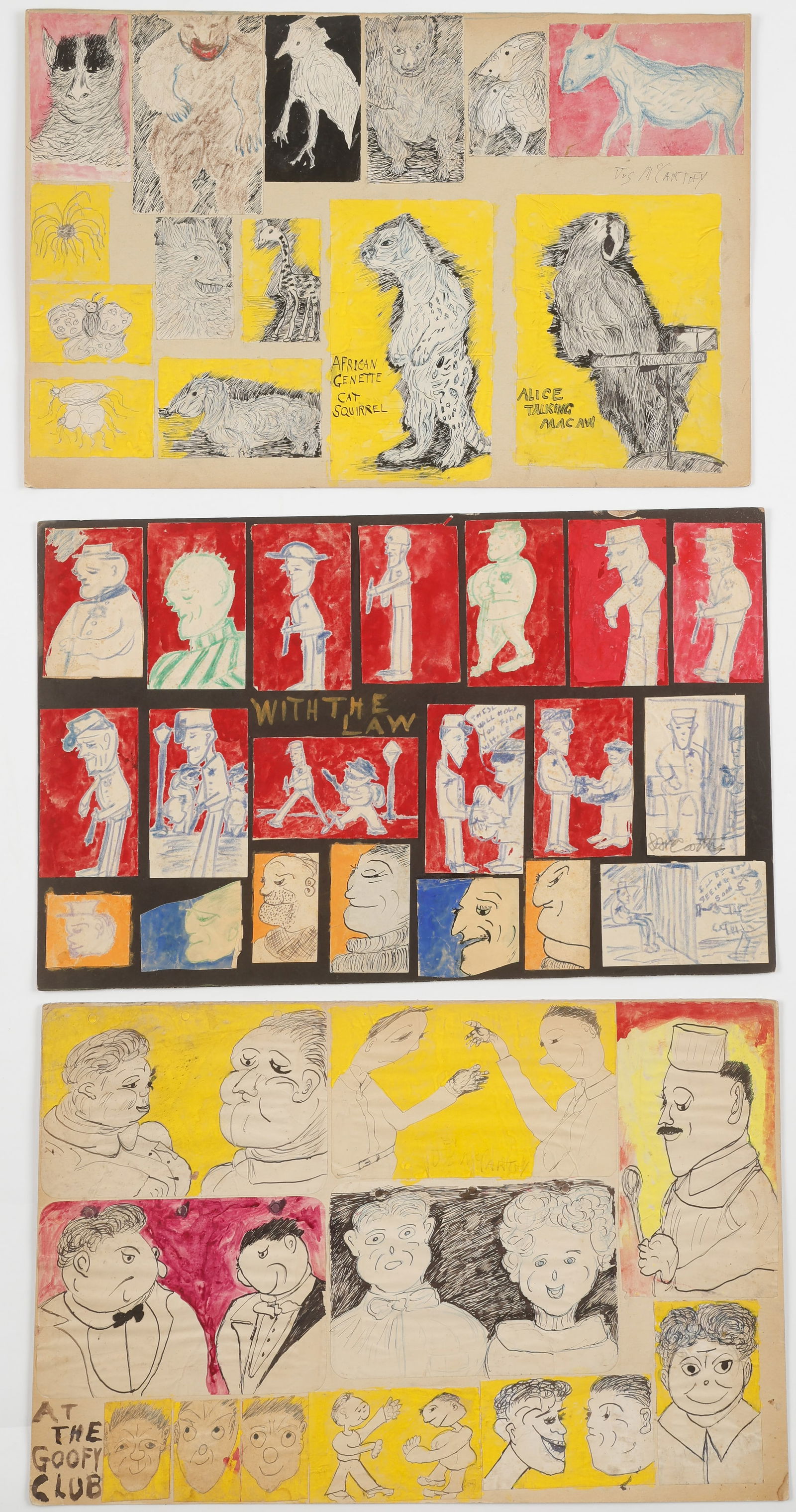 Justin McCarthy (American, 1892-1977) 3 Works (1 of 5)