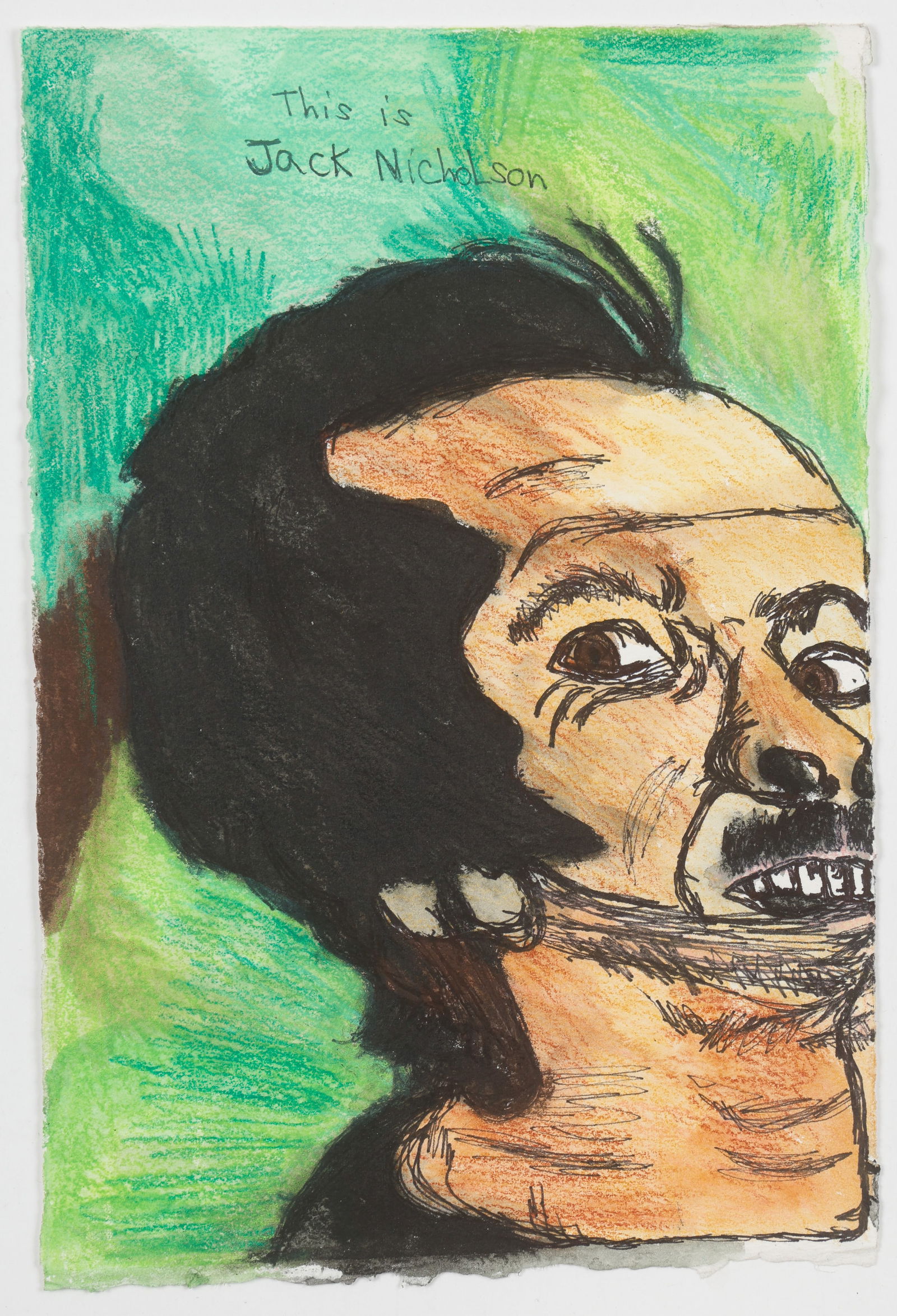 Justin McCarthy (American, 1892-1977) "This is Jack Nicholson" (1 of 3)