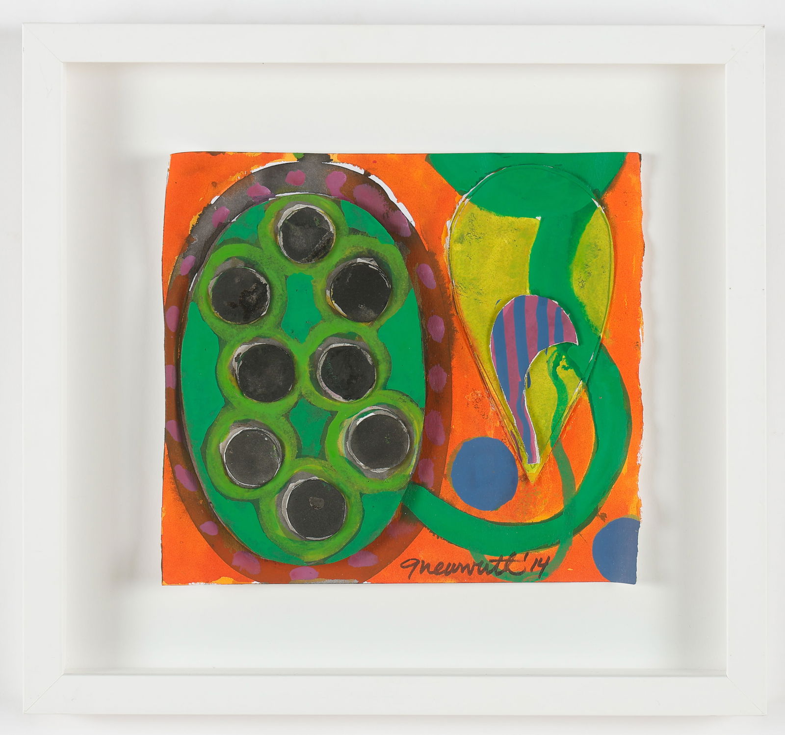 Geraldine Neuwirth (American, 20th) Abstract Forms (1 of 3)