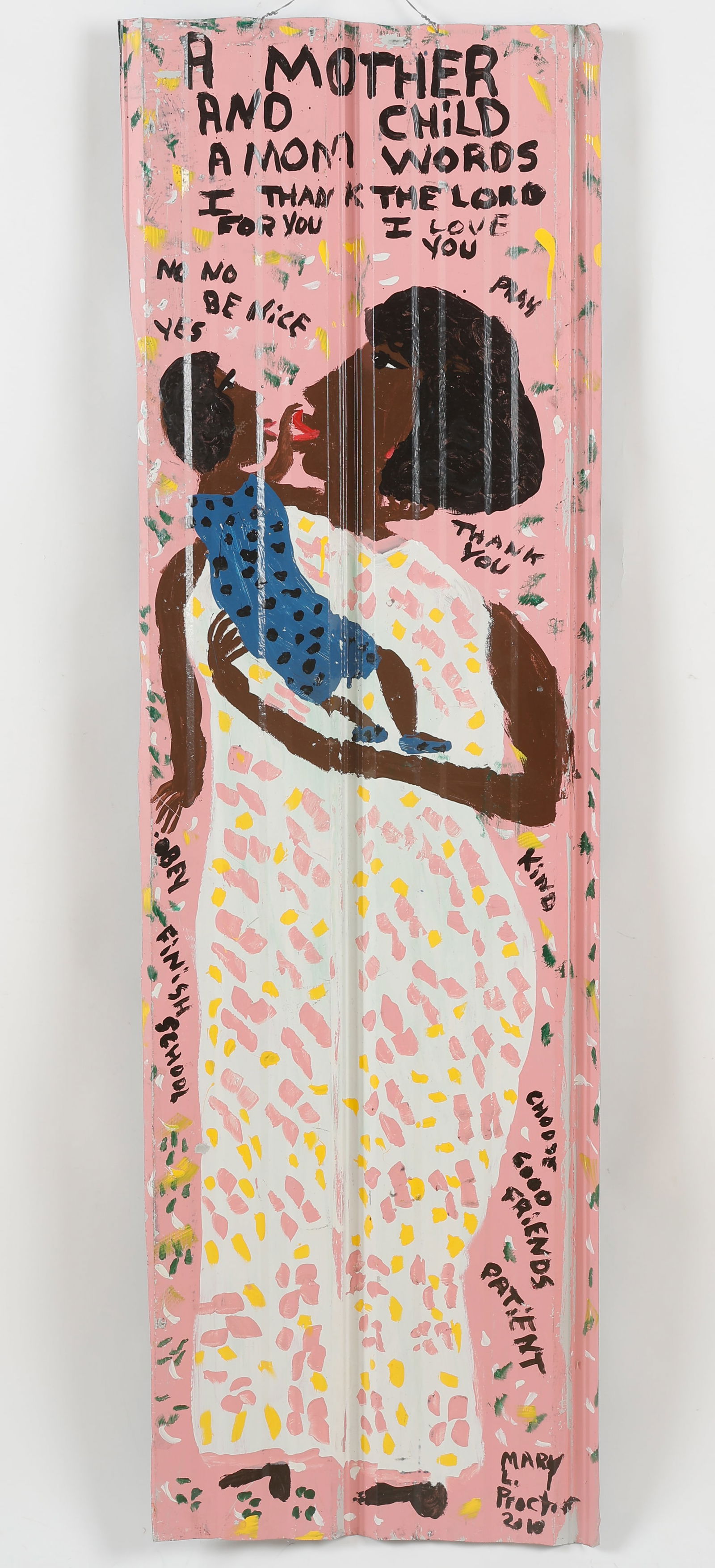 "Missionary" Mary L. Proctor (American, b. 1960) A Mother & Child (1 of 3)