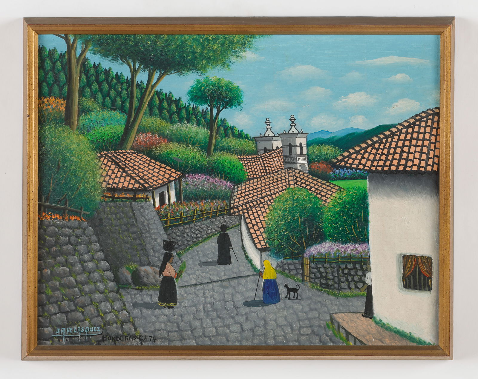Jose Antonio Velasquez (Honduran, Honduras) Una Calle, 1974 (1 of 3)