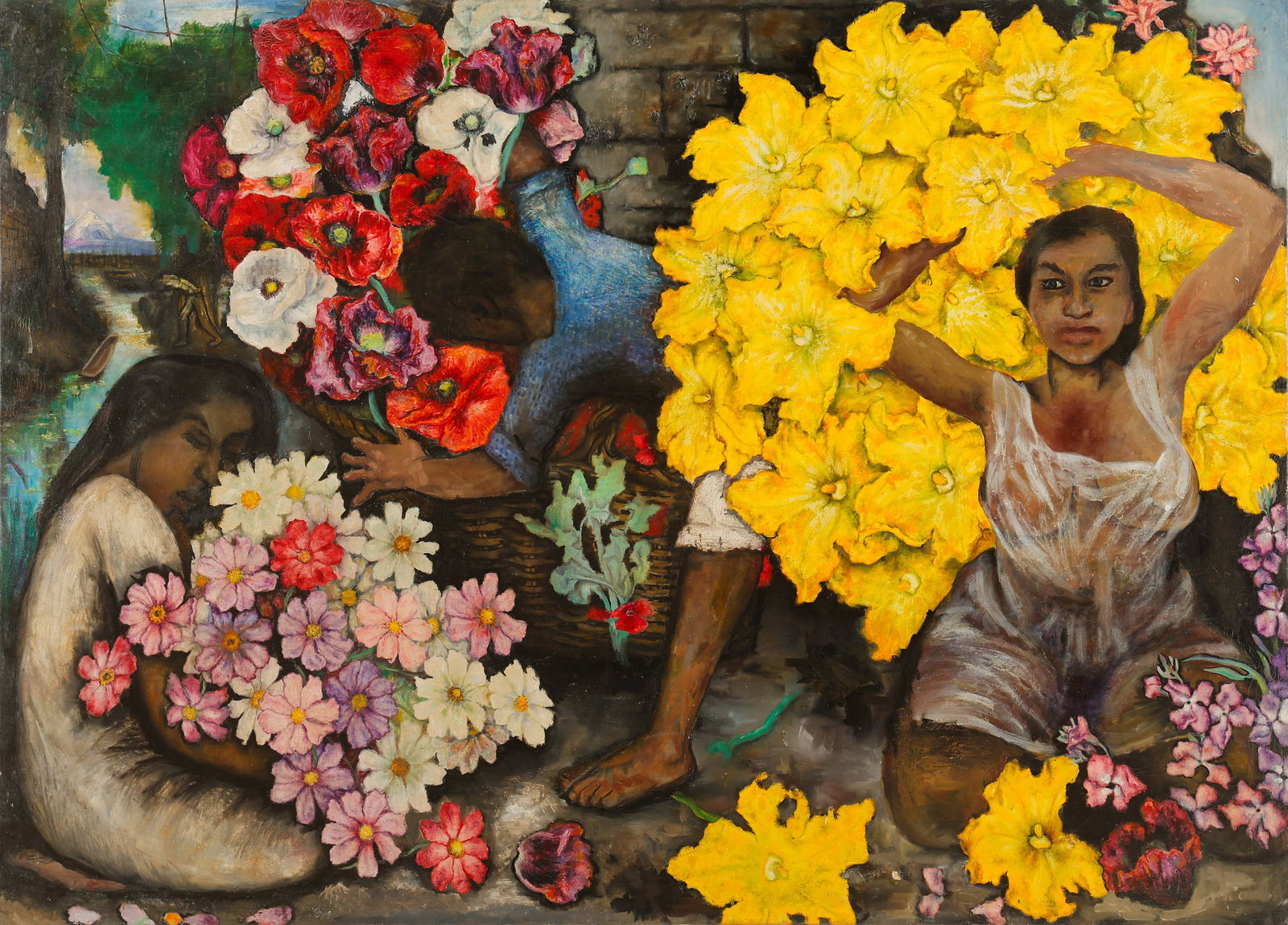 Manner of Diego Rivera (Mexican, 1886-1957) (1 of 3)