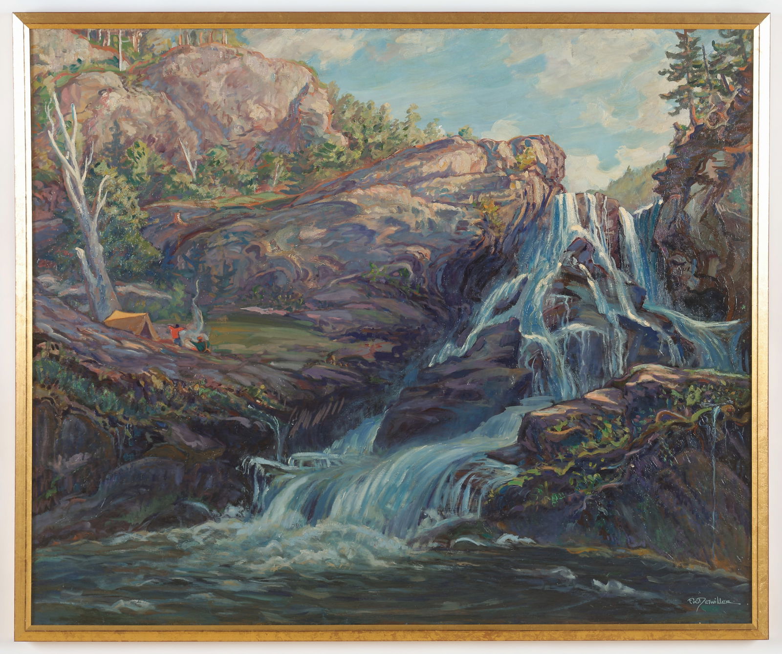 Frederick Knecht Detwiller (1882-1953) "Bolton Vermont," Sept. 1922 (1 of 5)
