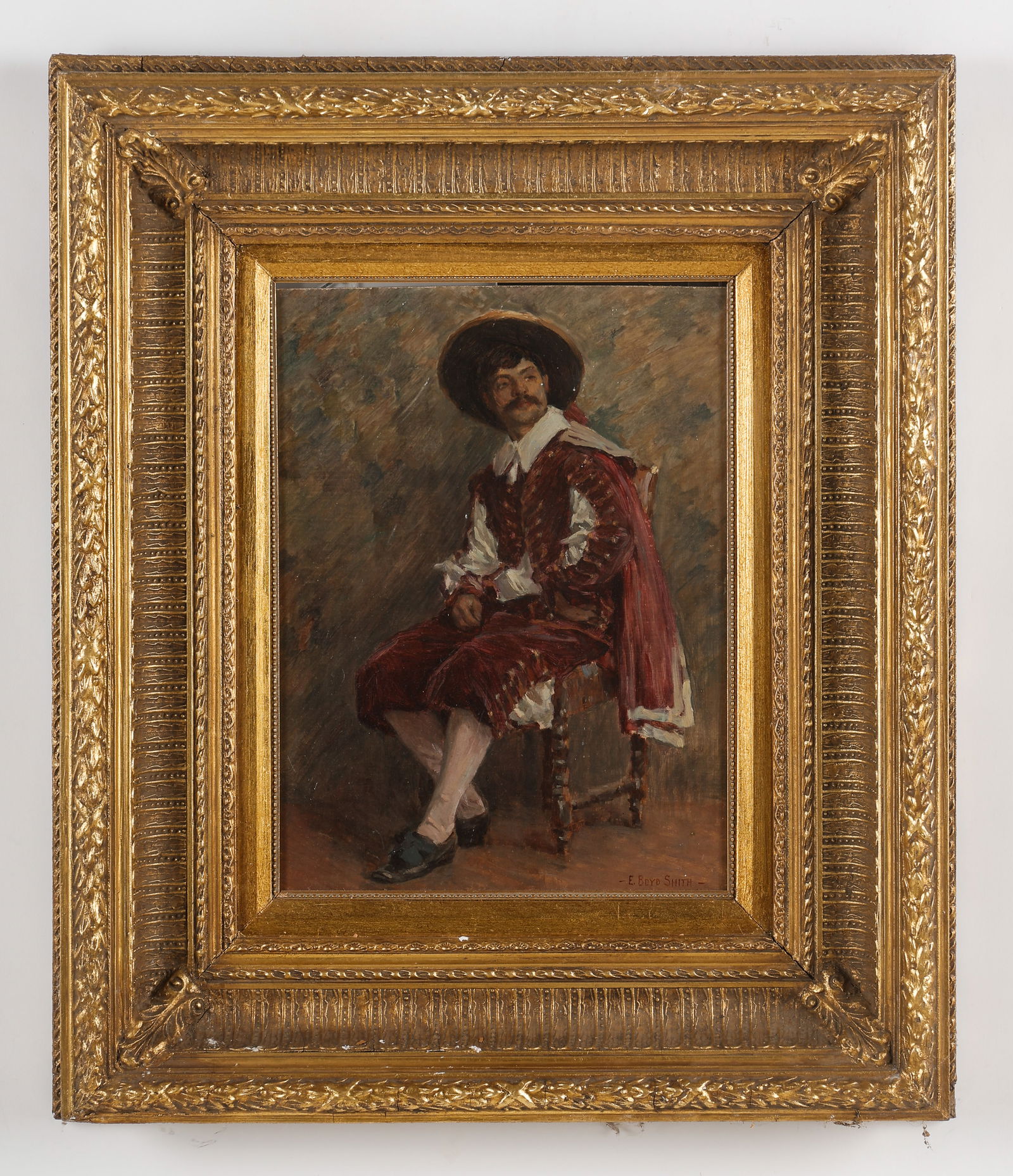 Elmer Boyd Smith (American, 1860-1943) "Portrait of a Gypsy," 1895 (1 of 3)