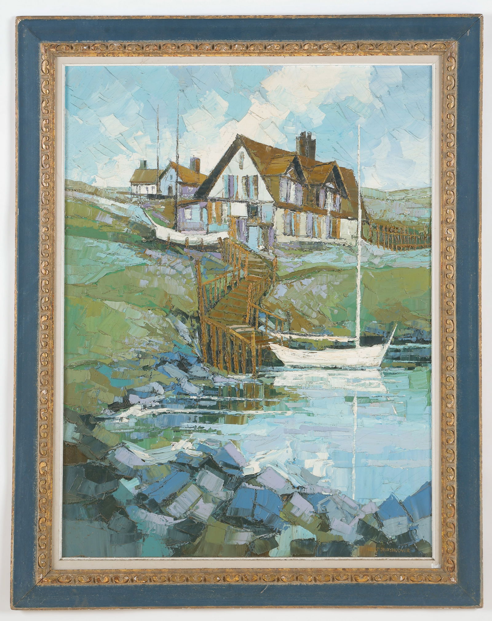 Albert Swayhoover (American, 1931-2017) Painting (1 of 3)