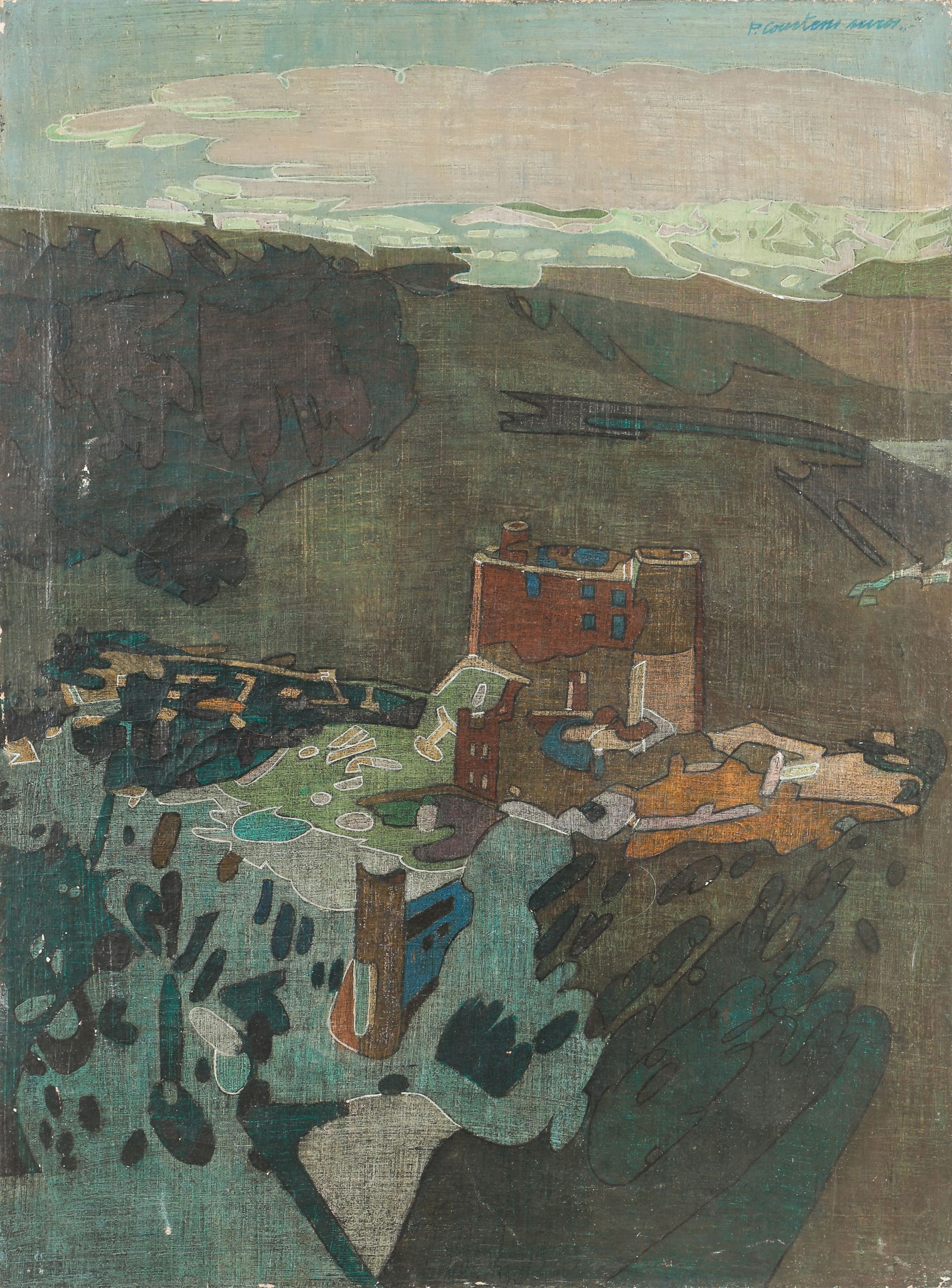 Pierre (Baron) Courtens (Belgian, 1921-2004) (1 of 4)