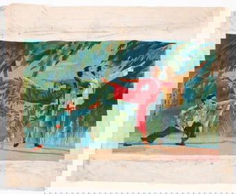 Chinese Silk Embroidered Textile "Red Detachment of Women"