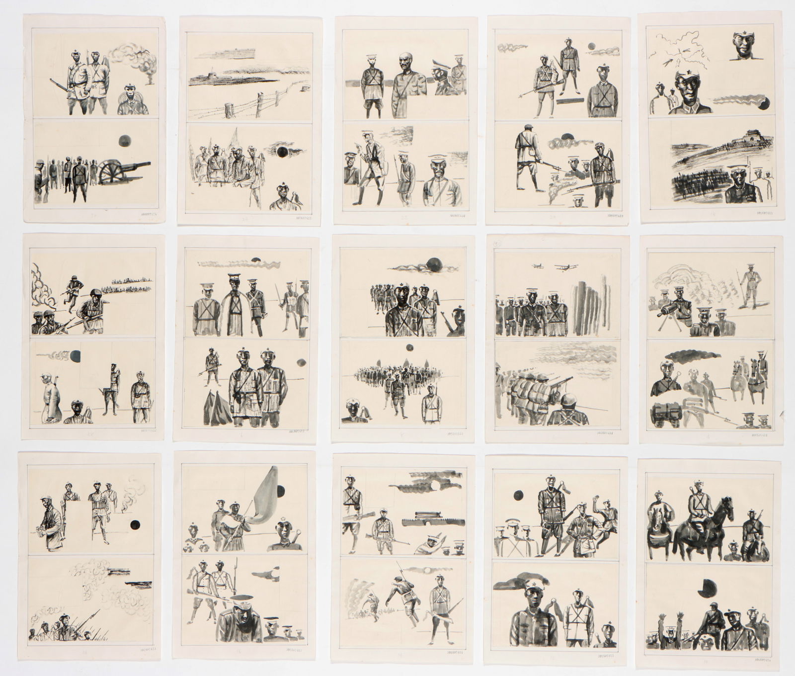 30 Original Ink And Wash Drawings For a Children's Picture Book (1 of 3)