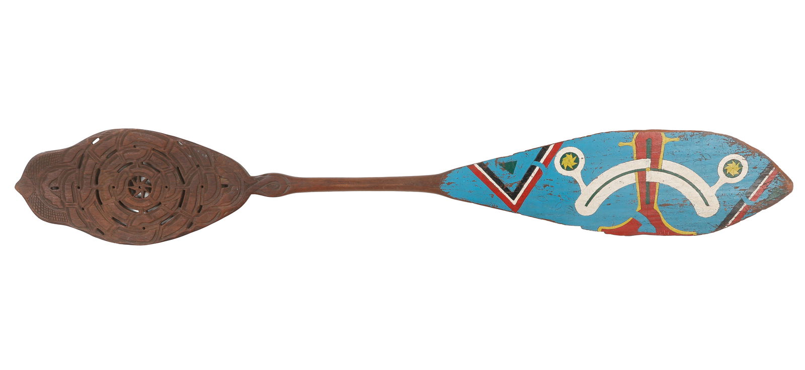 Painted Paddle, Aluku (Maroon) People, Surinam (1 of 2)