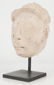 Mayan Stucco Head, Mexico, 550 CE - 950 CE