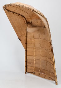 Pandanus Leaf And Rattan Rain Cover, Philippines