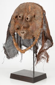 Vanuatu Fiber Dance Mask, Malakula Island.