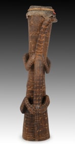 Fine Lower Sepik Region Kundu Drum, Papua New Guinea