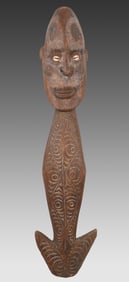 Old Sepik Ancestor Suspension Hook, PNG