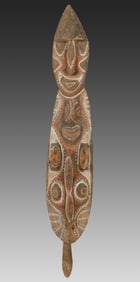 Powerful Multi-Imaged Clan Piece, Kwoma People, Washkuk Hills, Upper Sepik River, PNG