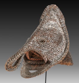 Long Nose Female Tumbuan (Nariofa) Mask, Kabriman Village, Blackwater River, PNG