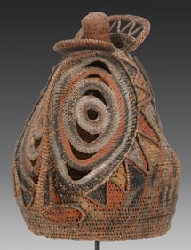 Classic Older Abelam Basket Mask, Papua New Guinea
