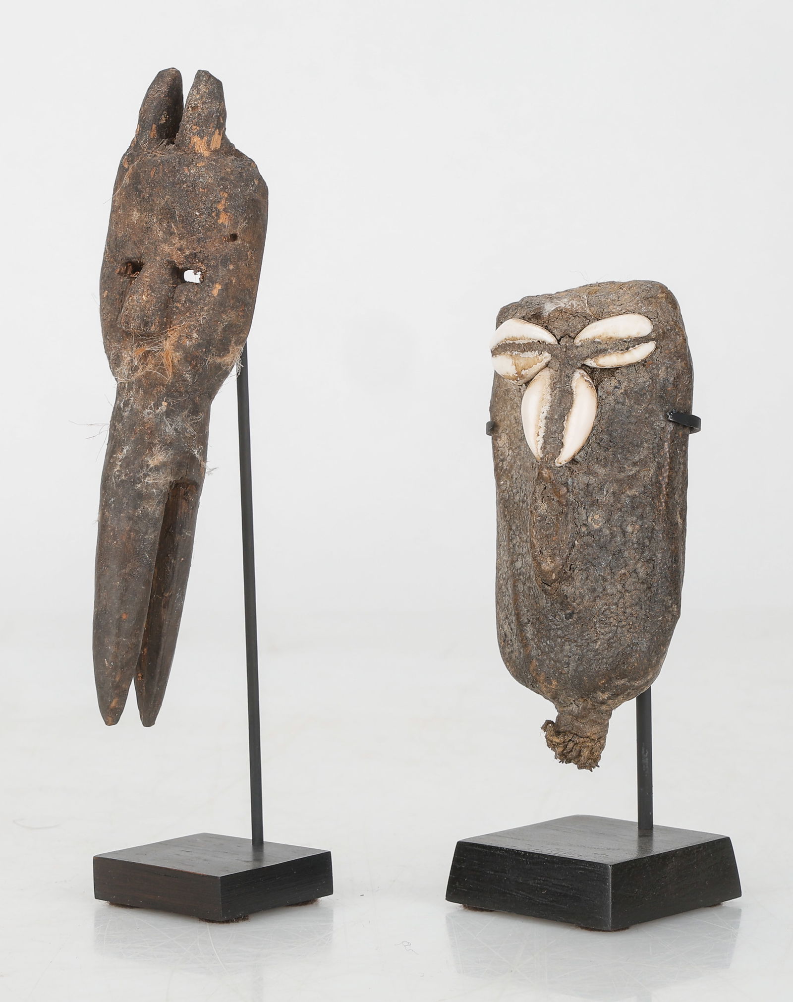 2 Empowered Ma Go (Passport) Masks, West Africa (1 of 5)