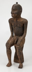 African Ndau Seated Figure, Zimbabwe/Mozambique, C. 1950s