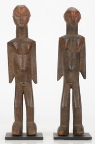 Pair of Lobi Figures