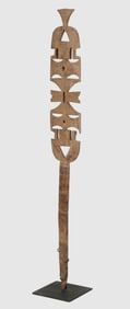Tuareg Ehel (Tent Post), Niger, H: 44"