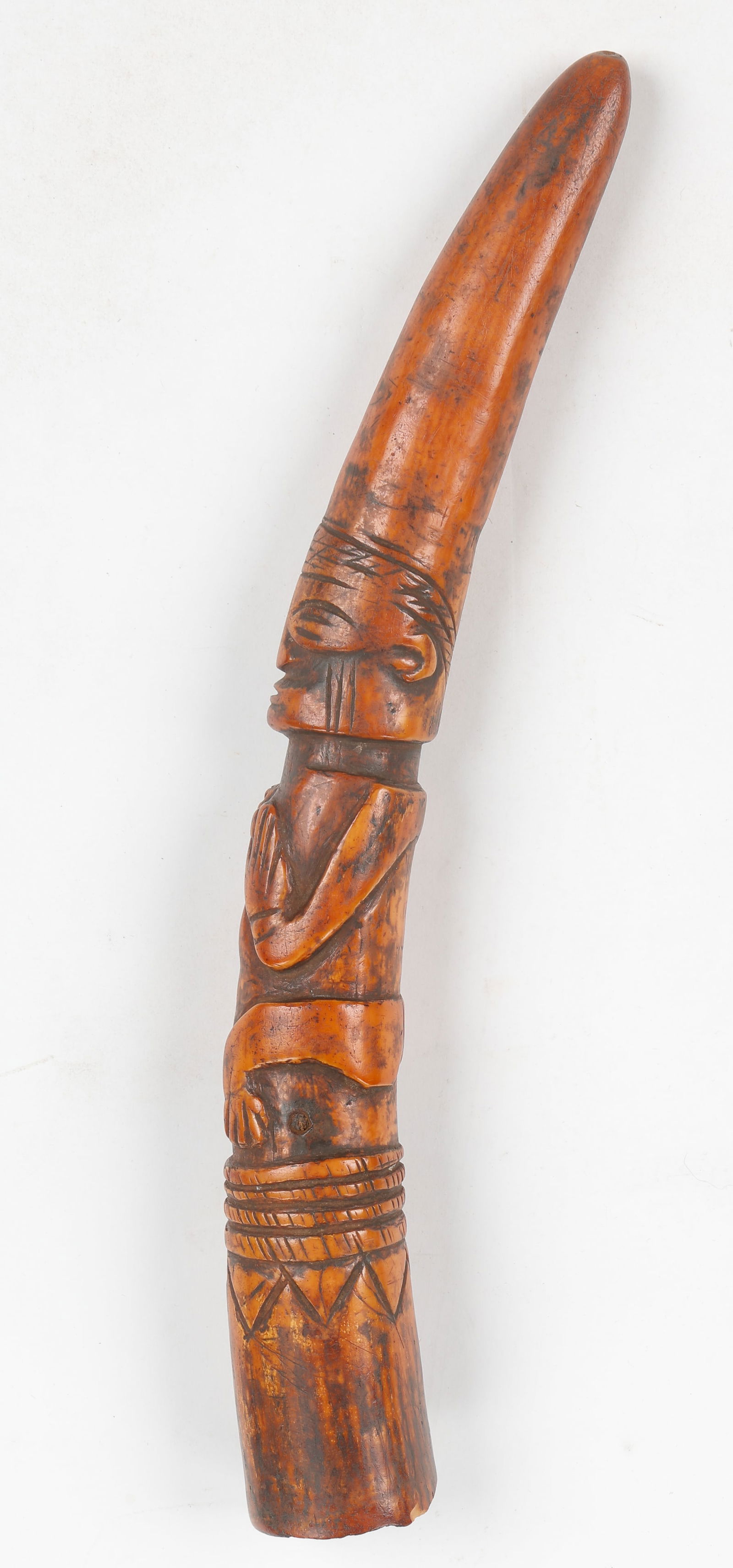 Antique Yoruba Iroke Ifa Divination Tapper (1 of 4)