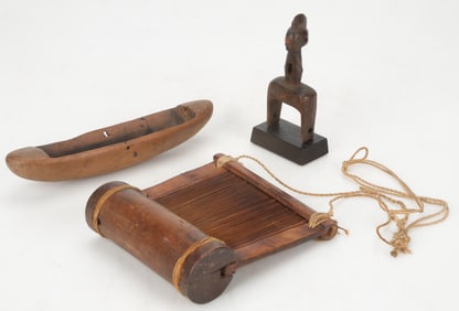 3 African Weaving Tools