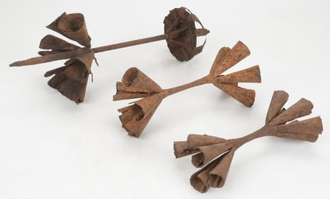 Ewe Iron Bells And Staff, Ghana And Togo