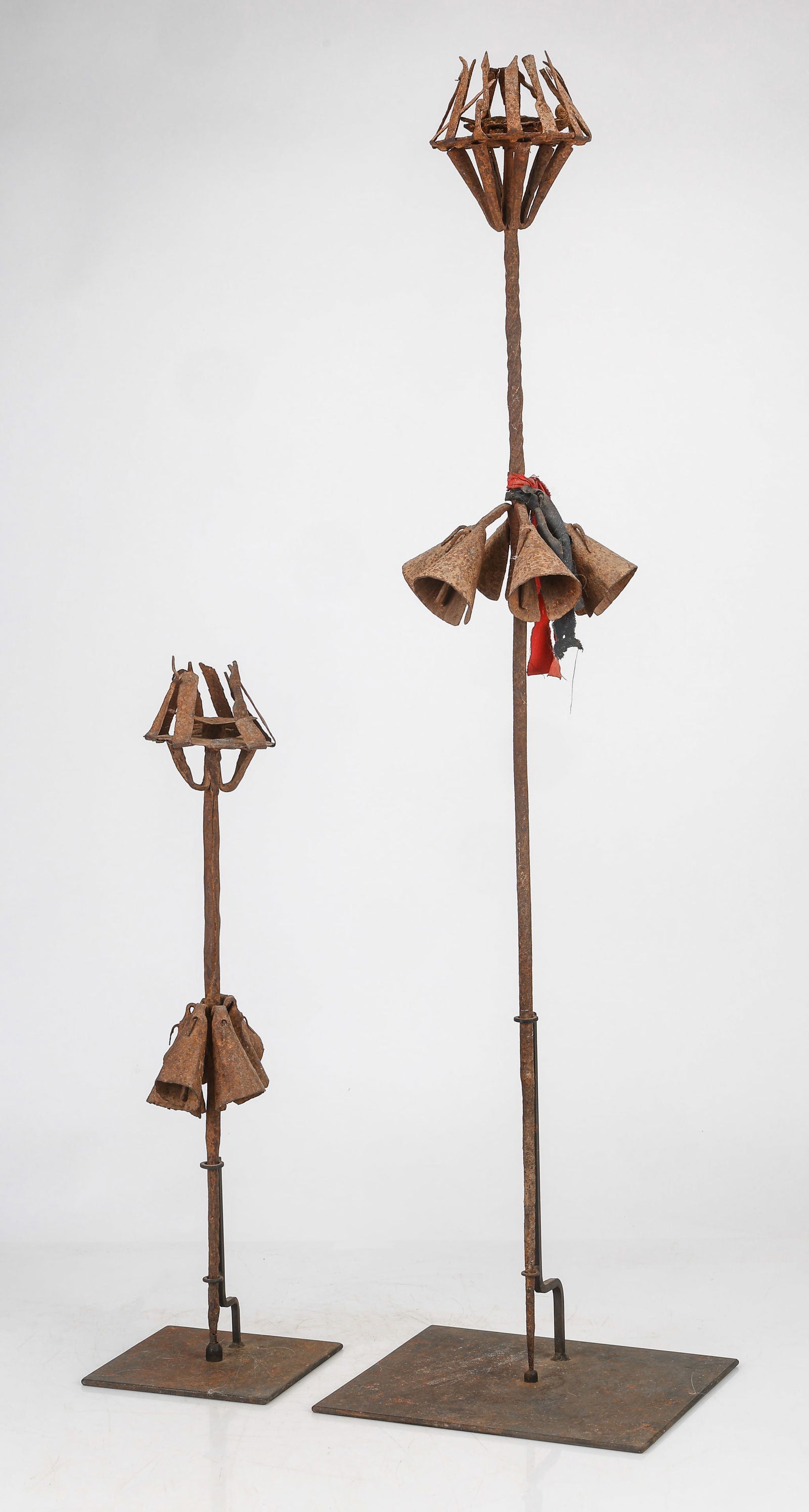 2 Related Altar Staffs, Ewe Or Related People, Ghana (1 of 7)