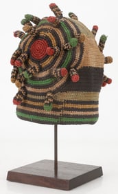Bamileke Prestige Hat, Cameroon
