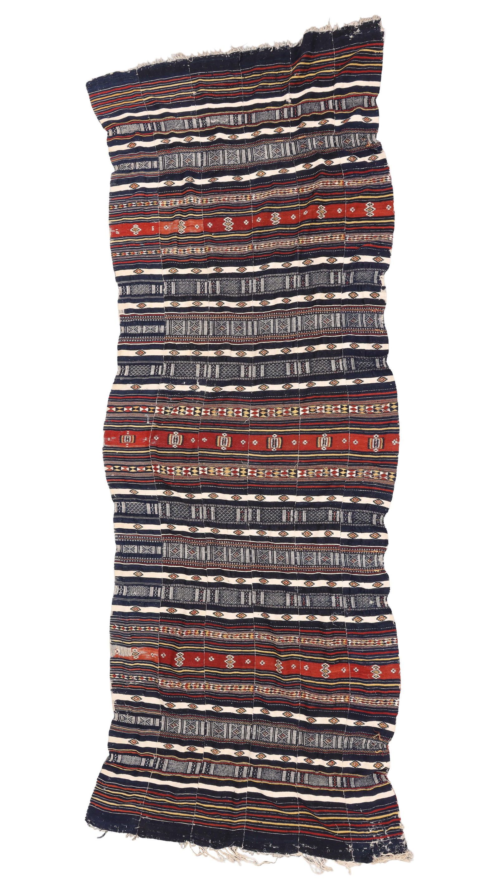 Wedding Blanket (Arkila Kerka), Mali, Early 20th C., 4'10'' x 13'7'' (1 of 4)