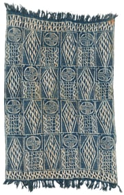 Bamileke Ndop Prestige Cloth, Cameroon, Early-Mid 20th C.