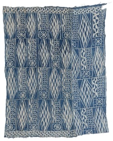 Bamileke Ndop Prestige Cloth, Cameroon, Early-Mid 20th C.