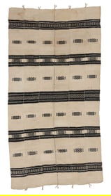 Fulani Khasa Strip-Woven Wool Blanket, West Africa