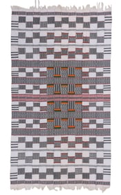 Djerma (Zarma) Tera-tera Cotton Blanket, Niger