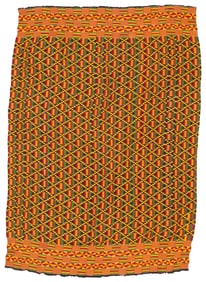 Asante Men's Kente Cloth, Ghana
