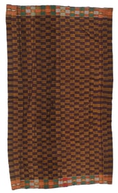 Ewe "Takpekpe Anloga" Men's Cotton Wrapper, Ghana