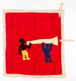 African Fante Asafo Flag, Ghana