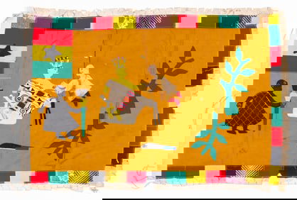 African Fante Asafo Flag, Ghana