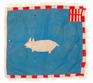 African Fante Asafo Flag, Ghana