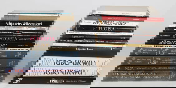 Collection of 27 Books on African Tribal Art And Culture