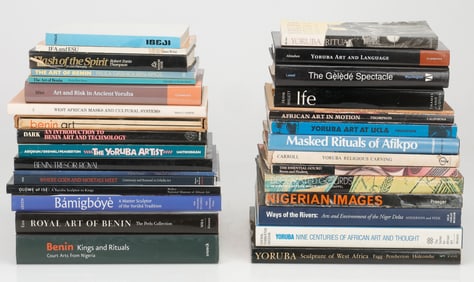 Collection of 32 Books on African Tribal Art And Culture