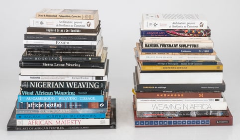 Collection of 42 Books on African Art